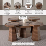 Hetta 5-Piece Coffee Table Set