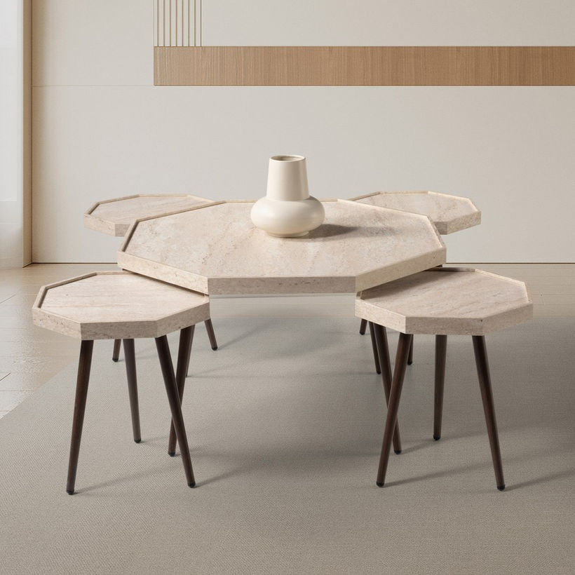 Fridley 5-Piece Coffee Table Set - Image 3