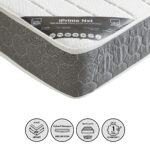SleepEase iPrime Nxt High Resilience Foam Bonnell Spring Single Mattress - 90x190x20 cm