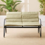 Vera Tribeca Outdoor 2+1+1 Seater Sofa Set with Coffee Table and Cushion
