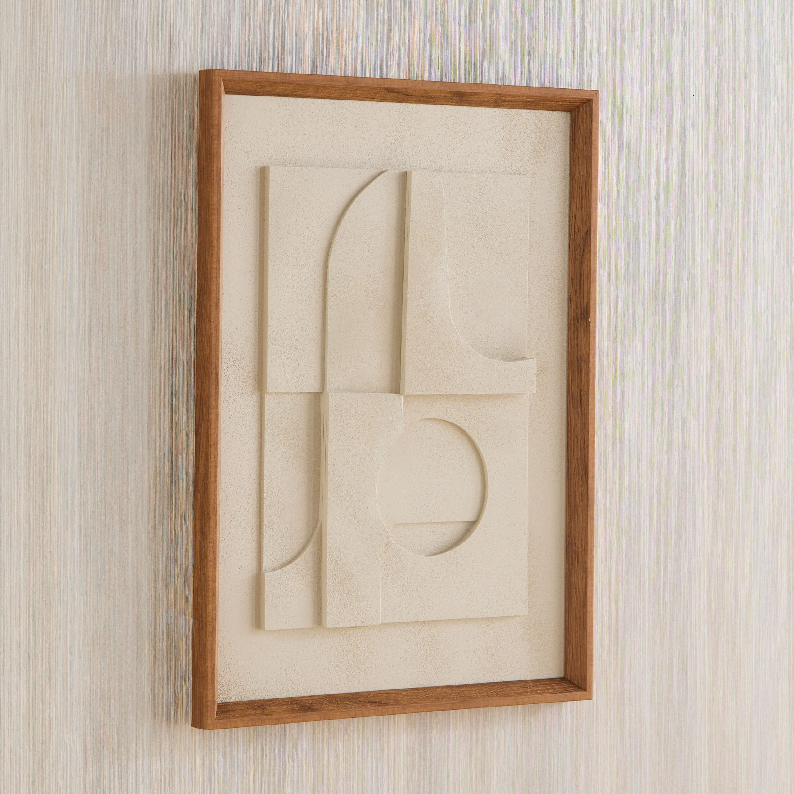 Latigo 3D Framed Foam Board Wall Art Canvas - 50x70x4 cm