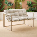 Vera Argon 2+1+1 Outdoor Set with Coffee Table and Cushion