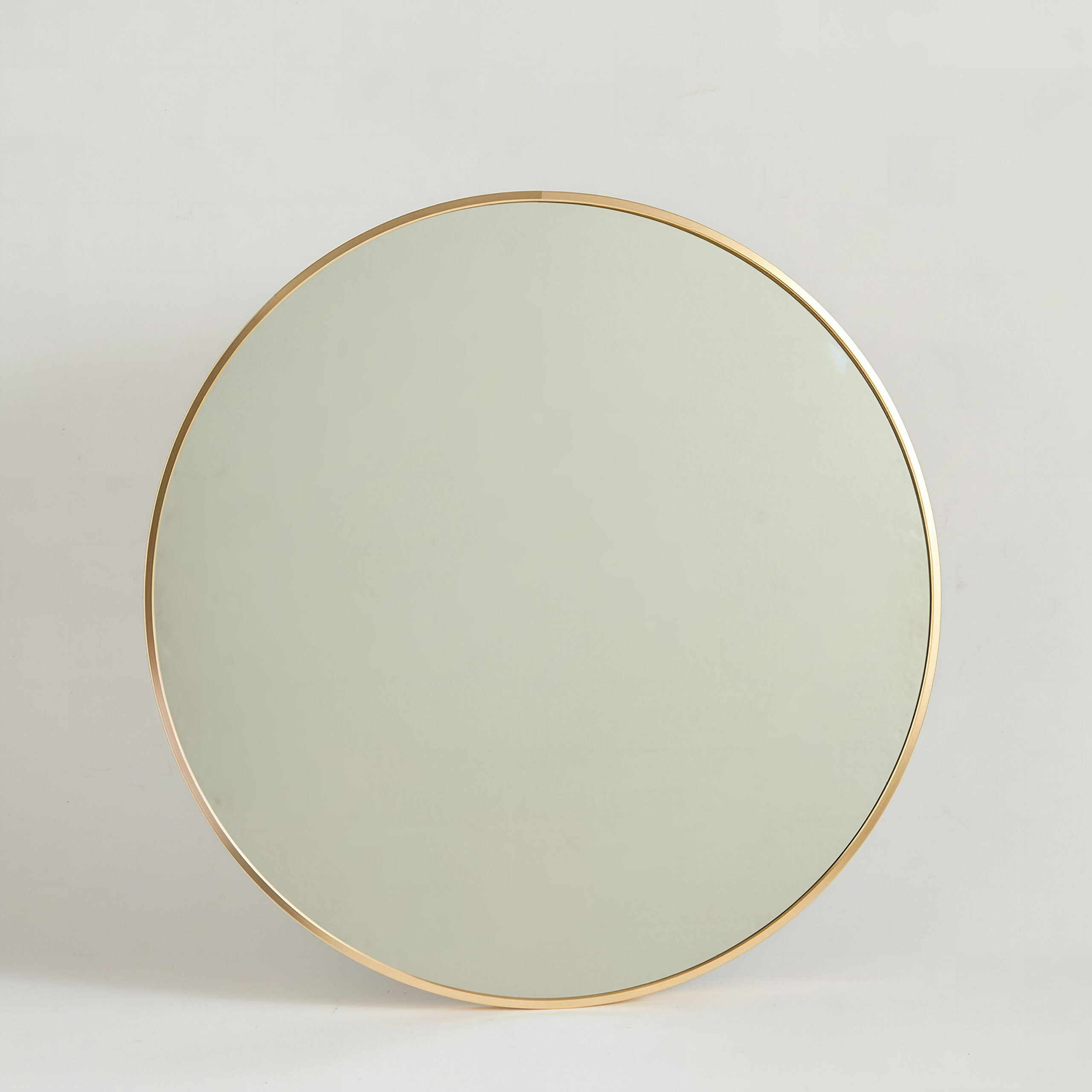 Sabrina Loft Metal Round Wall Mirror - 60x60x2.5 cm