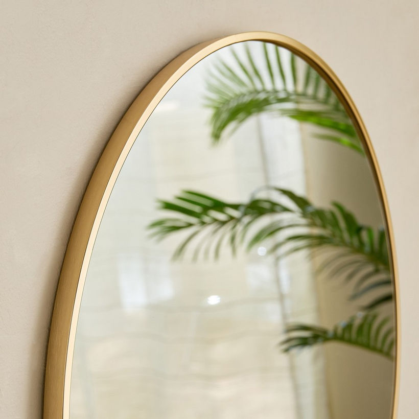 Sabrina Loft Metal Round Wall Mirror - 60x60x2.5 cm - Image 7