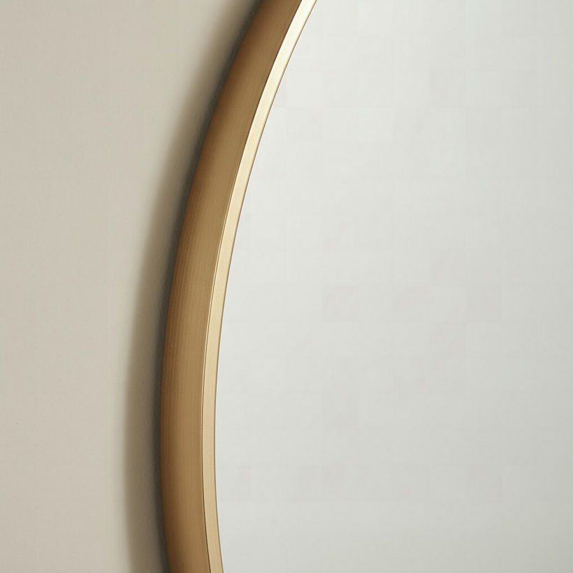 Sabrina Loft Metal Round Wall Mirror - 80x80x2.5 cm - Image 3