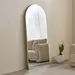 Sabrina Loft Arch Oversized Metal Floor Mirror - 80x180 cm - Image 8