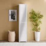 Artisan 1-Door Glossy Wardrobe with Mirror