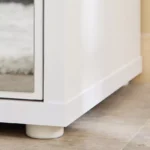Artisan 1-Door Glossy Wardrobe with Mirror