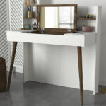Modulix Retro Vanity Make Up Table with Mirror