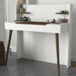 Modulix Retro Vanity Make Up Table with Mirror