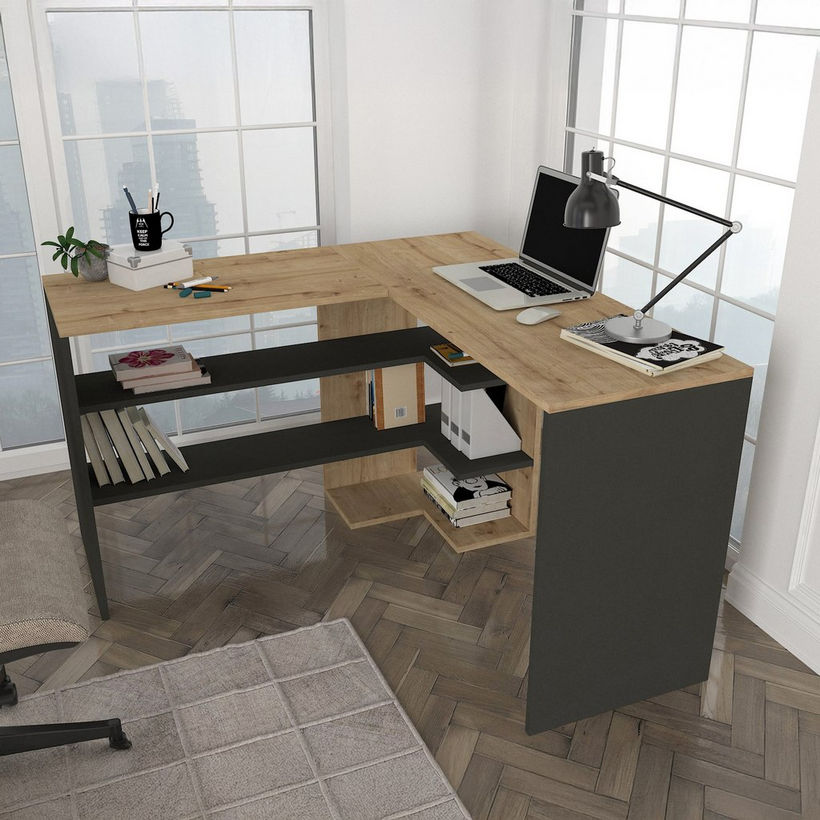 Modulix Imperio Corner L-Shaped Study Desk - Image 4
