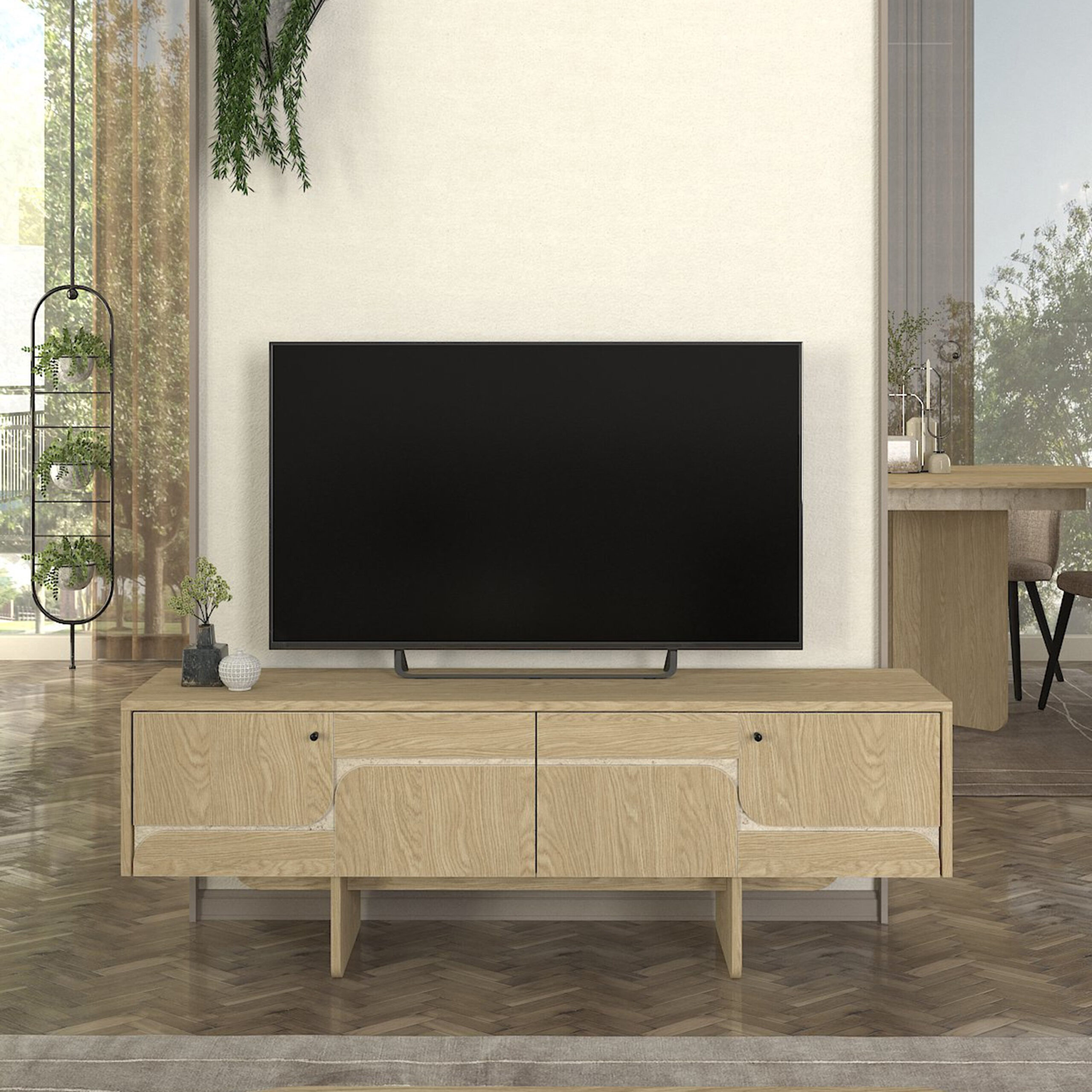 Modulix Lava 1.5 Meter TV Unit for TVs upto 65 inches