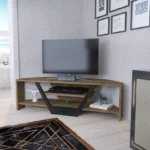 Modulix Opus Chevron Corner TV Unit for TVs upto 32 inches