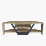 Modulix Opus Chevron Corner TV Unit for TVs upto 32 inches