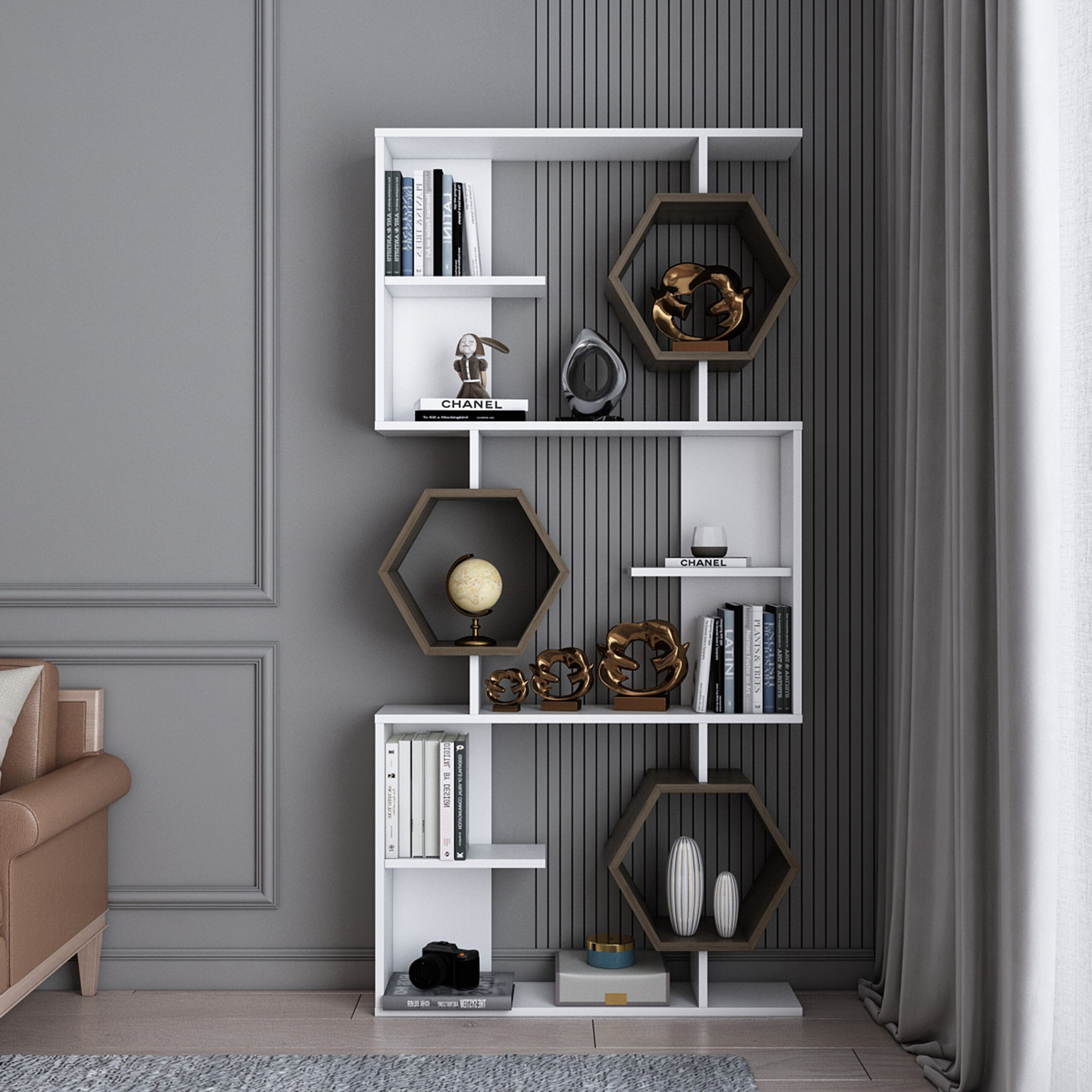 Modulix Alfa Bookcase Display Unit