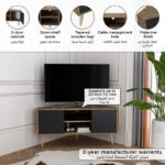 Modulix Ashby Corner TV Unit for TVs upto 32 inches