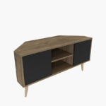 Modulix Ashby Corner TV Unit for TVs upto 32 inches