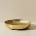 Melrose Litt Aluminium Textured Decorative Round Flat Bowl - 30x30x7 cm - Image 9