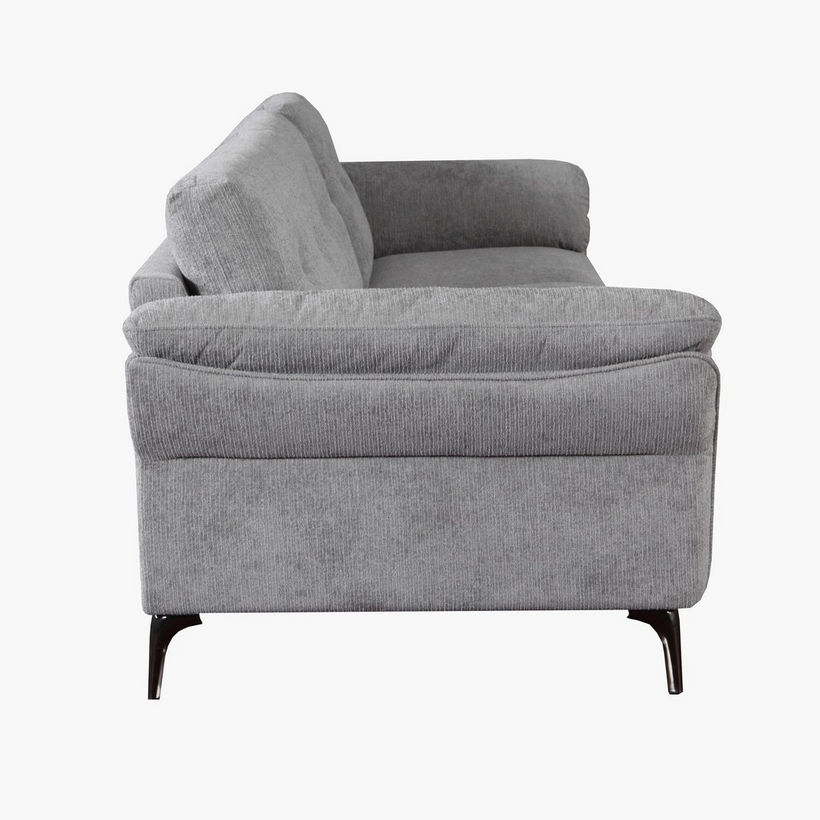 Elvis 3-Seater Fabric Sofa - Image 5