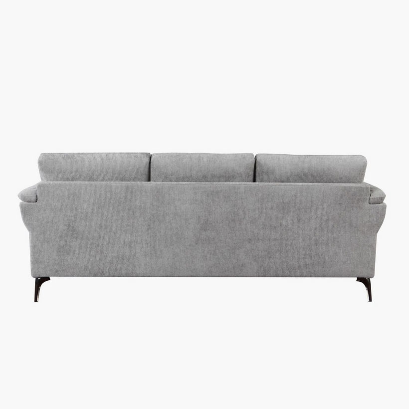 Elvis 3-Seater Fabric Sofa - Image 6