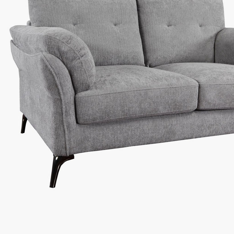 Elvis 2-Seater Fabric Sofa - Image 5