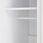 Artisan 2-Door Glossy Wardrobe with Drawer & Mirror