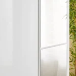 Artisan 2-Door Glossy Wardrobe with Drawer & Mirror