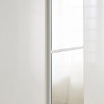 Artisan 3-Door Glossy Wardrobe with Drawer & Mirror