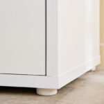 Artisan 3-Door Glossy Wardrobe with Drawer & Mirror