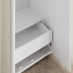 Artisan 4-Door Glossy Wardrobe with Drawer & Mirror