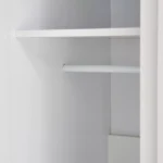 Artisan 5-Door Glossy Wardrobe with Mirror