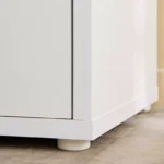 Artisan 5-Door Glossy Wardrobe with Mirror