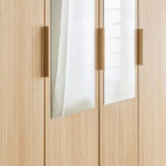 Island 4-Door Wardrobe with 2 Mirror