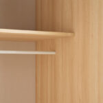 Island 6 Doors Wardrobe with 2 Drawers and Mirror