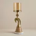 Astro Horse Pillar Candleholder with Glass - 10x10x35 cm - Image 10