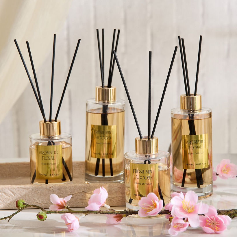 Evode Fresh Mint Accord Reed Diffuser - 180 ml - Image 2