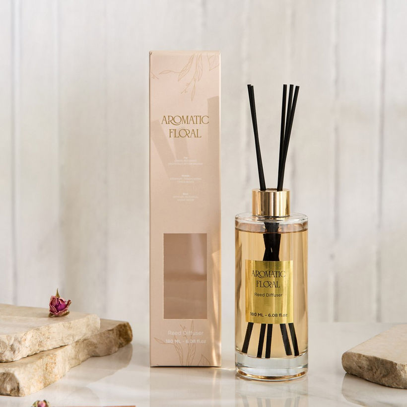 Evode Fresh Mint Accord Reed Diffuser - 180 ml - Image 5