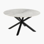 Welwick 4-Seater Round Sintered Stone Dining Table