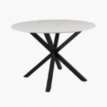 Welwick 4-Seater Round Sintered Stone Dining Table