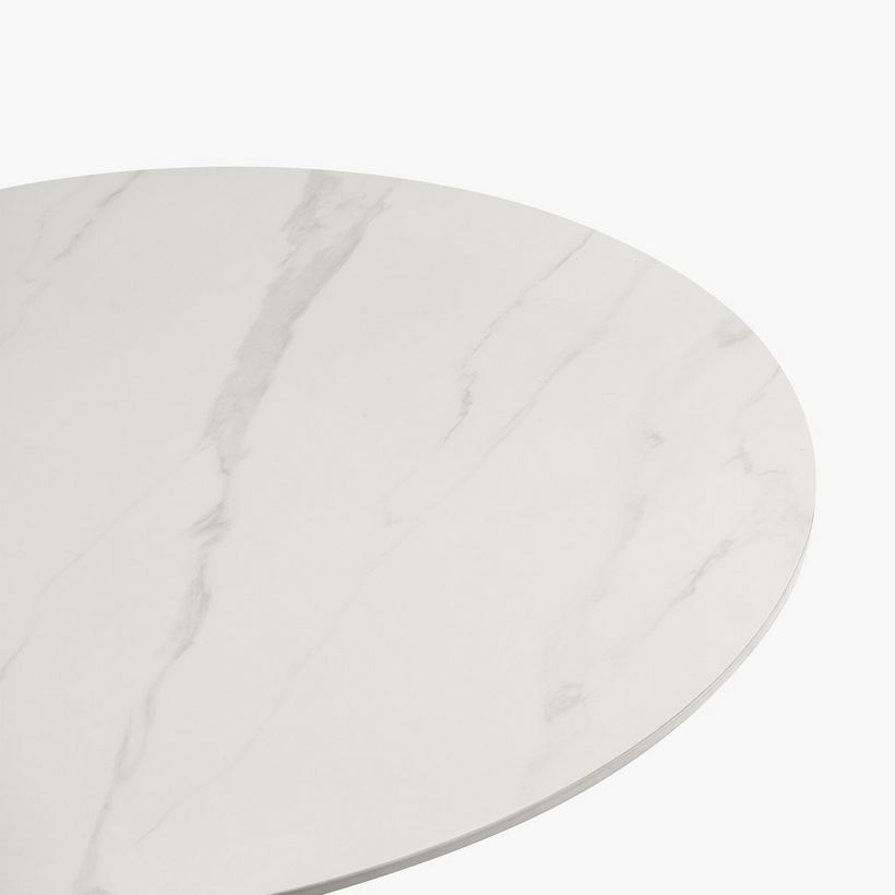 Welwick 4-Seater Round Sintered Stone Dining Table - Image 7
