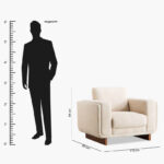 Haven Fabric Armchair Sofa