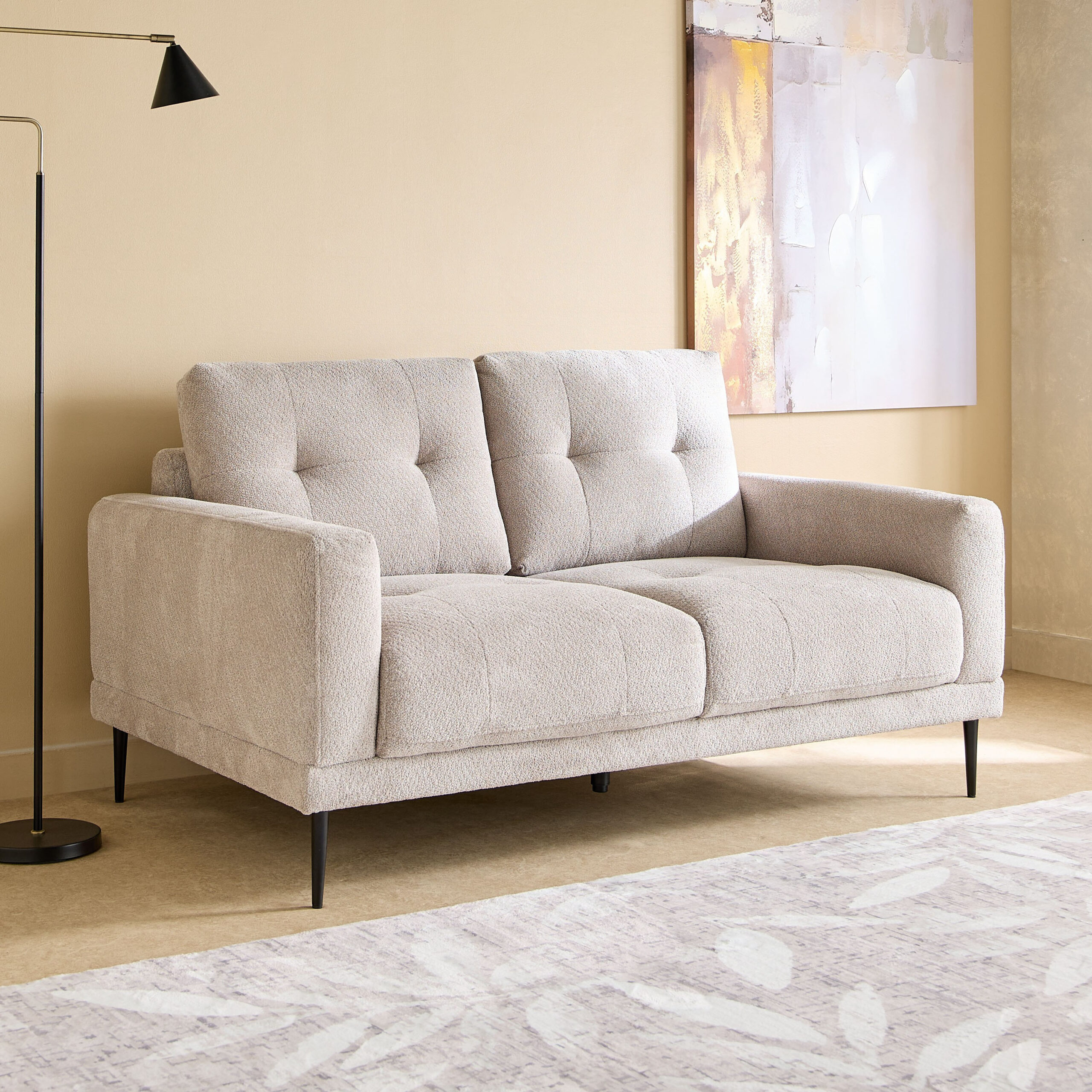 Parker 2-Seater Fabric Sofa