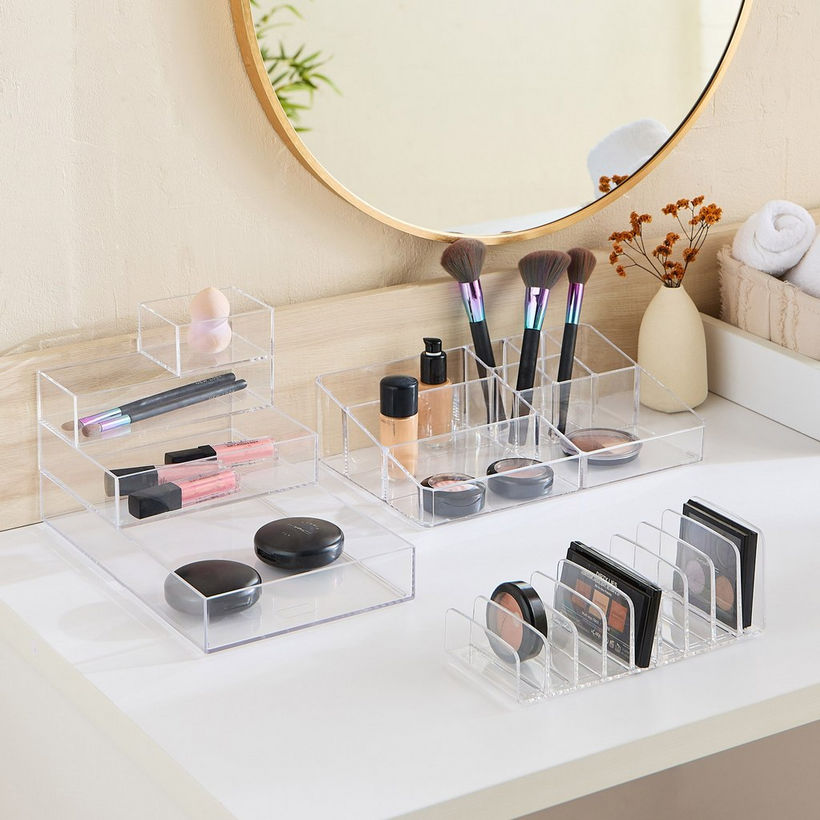 Crystal Stackable Vanity Tray - 31.2x19.1x4.8 cm - Image 2