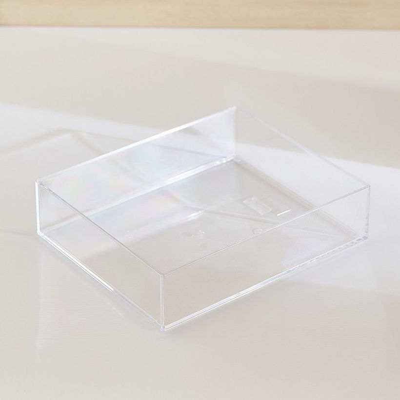 Crystal Stackable Vanity Tray - 15.6x19.1x4.8 cm - Image 3