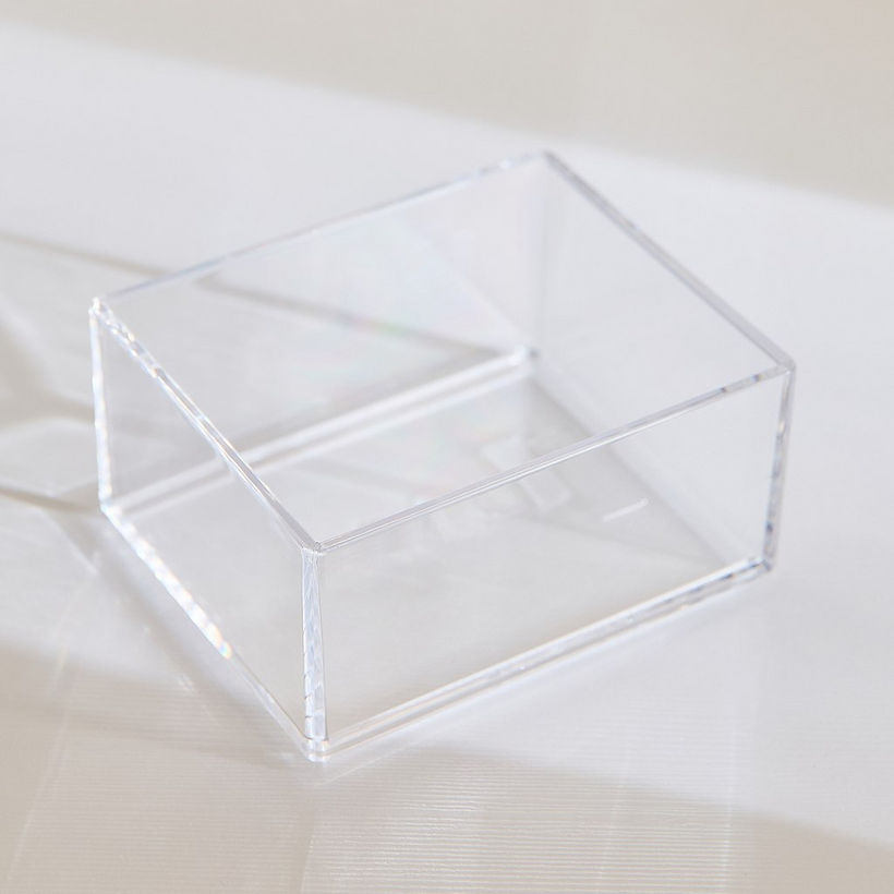 Crystal Stackable Vanity Tray - 7.8x9.5x4.8 cm - Image 3