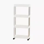 Ovio 4-Tier Slim Storage Trolley - 40x12.5x86