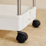 Ovio 4-Tier Slim Storage Trolley - 40x12.5x86