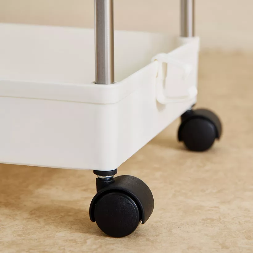 Ovio 4-Tier Storage Trolley - 40x22x86 cm - Image 6