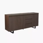 Iris 3-Door Sideboard with 3 Drawers