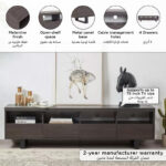 Iris 1.9 Metre TV Unit for TV up to 75 inches